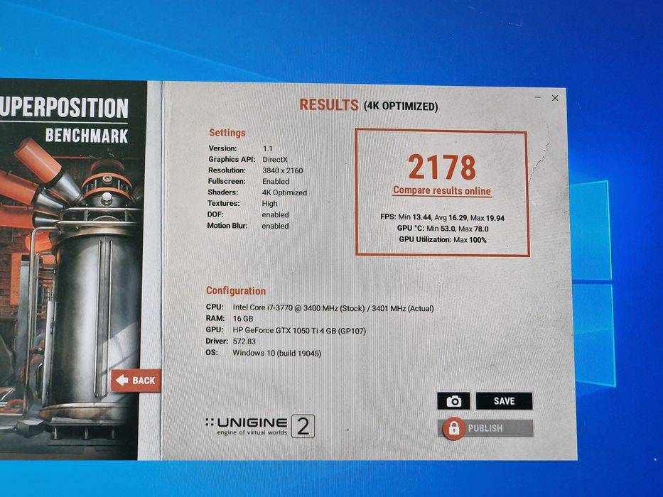 Fortnite Геймърски Компютър/i7 3770/16GB RAM/ Памет-500GB/GTX 1050TI 4GB