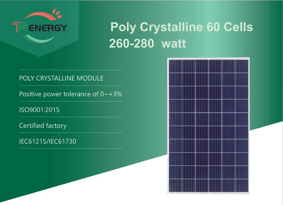 Panouri solare fotovoltaice 280w Policristaline Perc