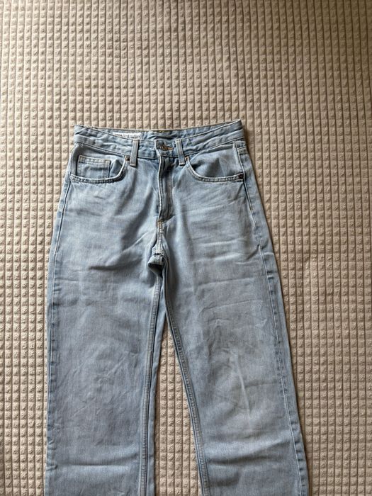 Дънки с прав крачол размер XS от ZARA