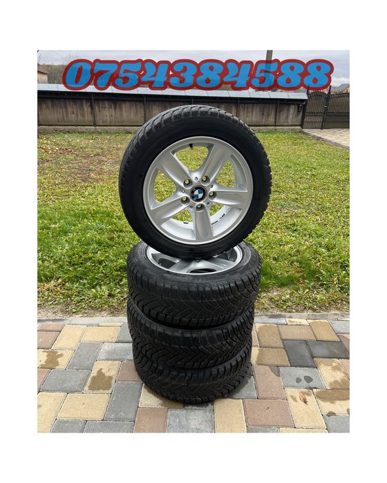 Jante aliaj de BMW  205x55x 16-M+S- Dunlop Runflat- nerulate in Romani