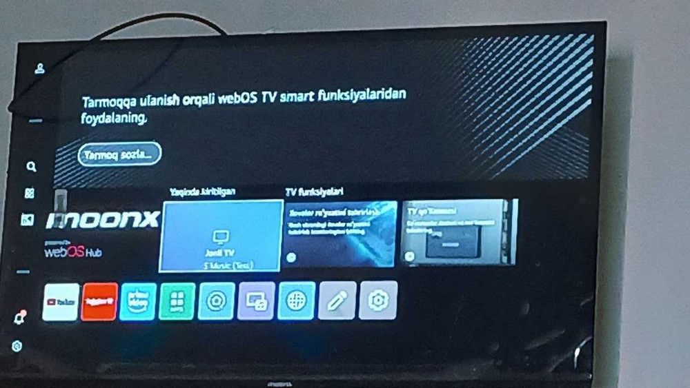 MOONX televizori, 43 o'lchamli