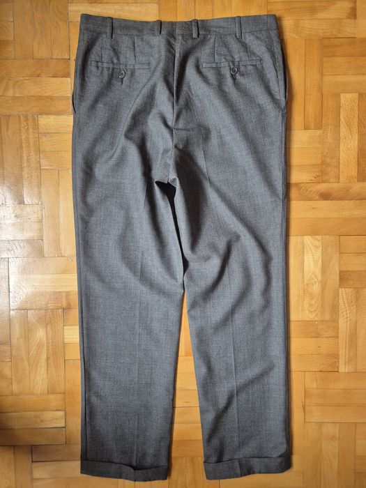 Pantaloni Lux Ascot Forever, Lână Vitale Barberis Canonico, Bărbați -