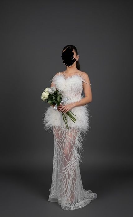 Дизайнерска абитуриентска рокля – уникат!