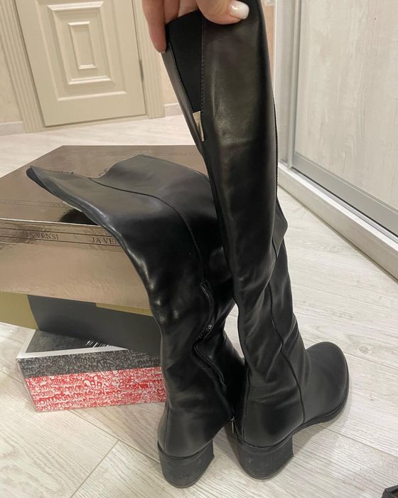 Продам сапоги кожа 39р