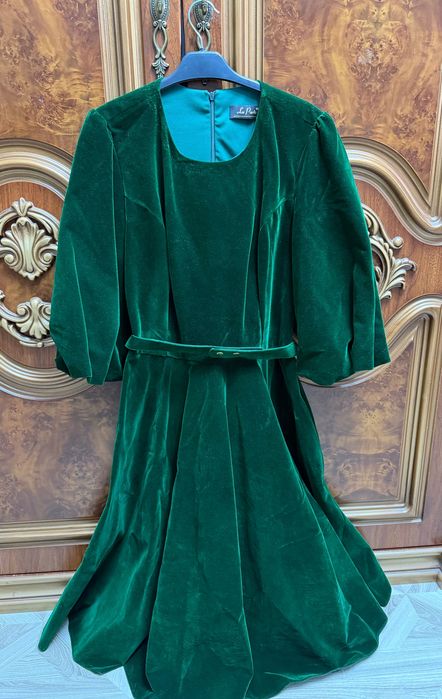 Платье из бархата La Parte, размер 38 (M), Турция