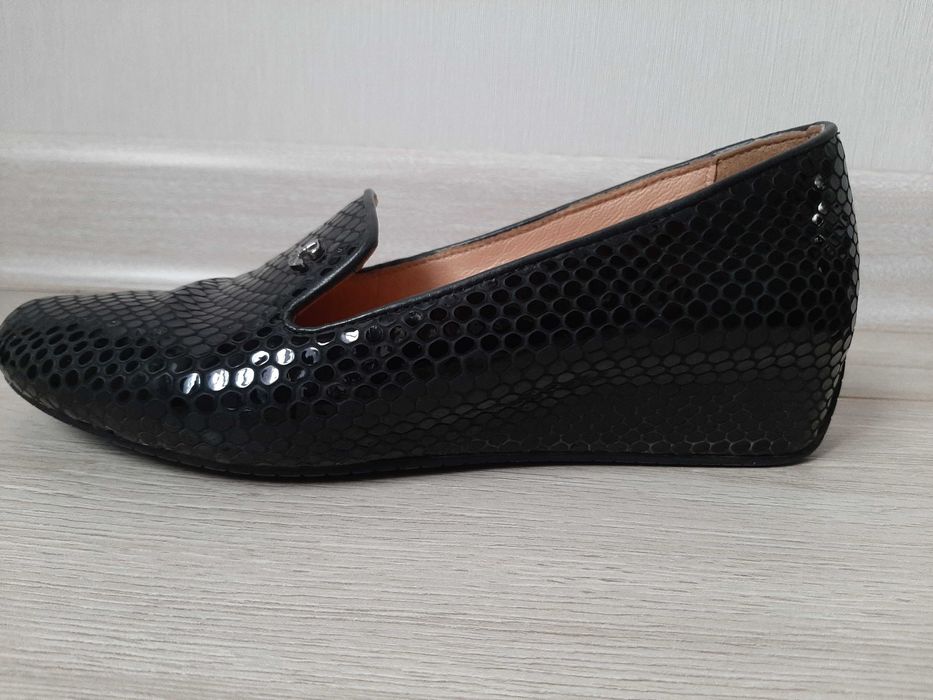 Черные лоферы,40 размер