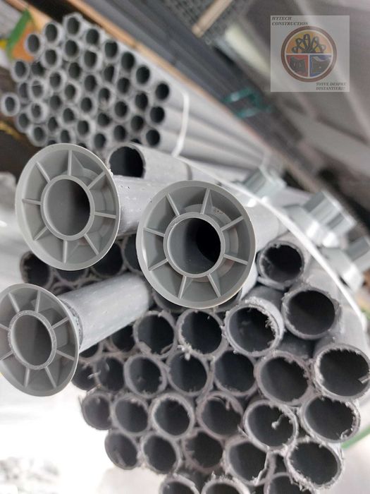 Con teava protectie tiranti