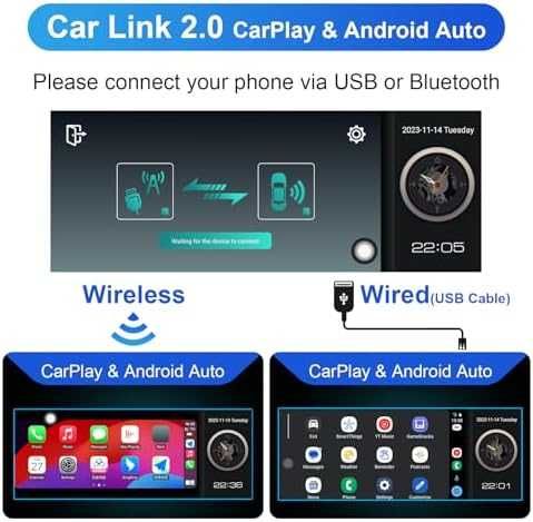 Ново 6.9" Android Car Radio с CarPlay и Bluetooth, GPS навигация кола
