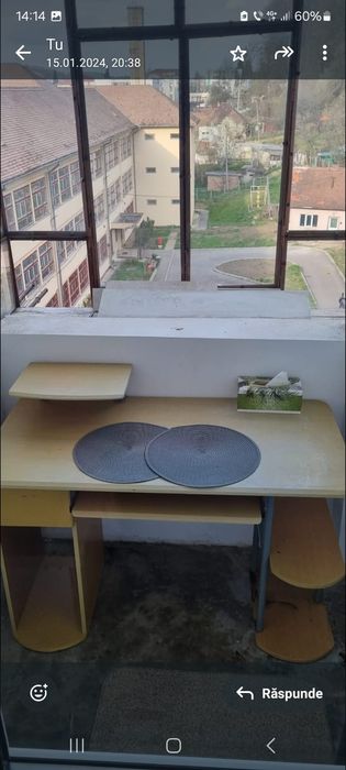 Inchiriez Garsoniera pe strada Plopilor .
Garsoniera este renovata si