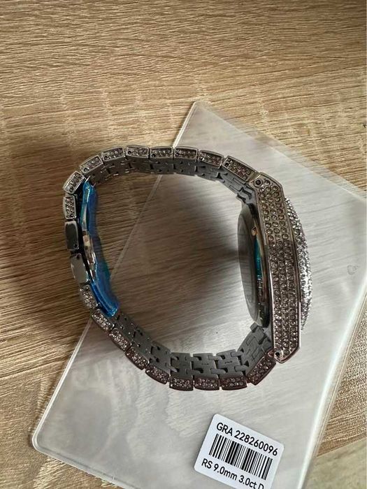 Диамантен Автоматичен Скелетон Часовник със Сертификат