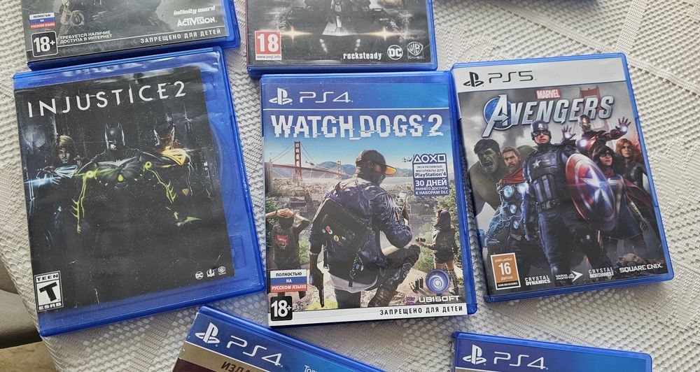 PS4 и коллекция игр