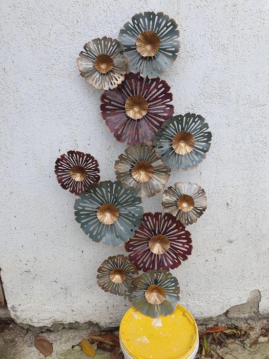 Vând decorațiune metalică de perete pentru Birou, Hol,D 125 × 65