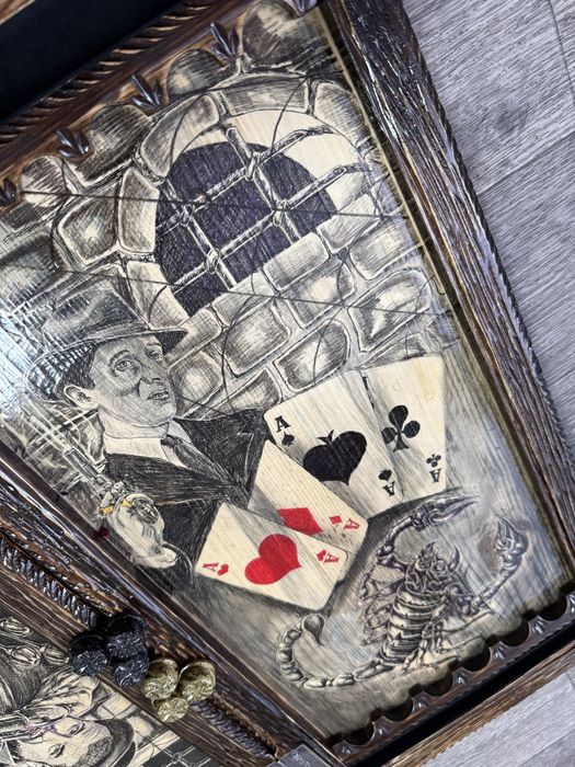 Нарды ручной работы