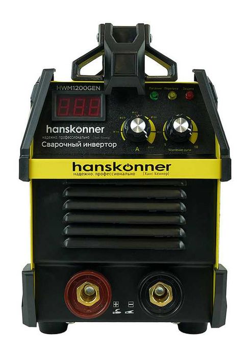 Сварочный инвертор Hanskonner тип  ММА Электрод 4мм. 6.8Квт 20-200А