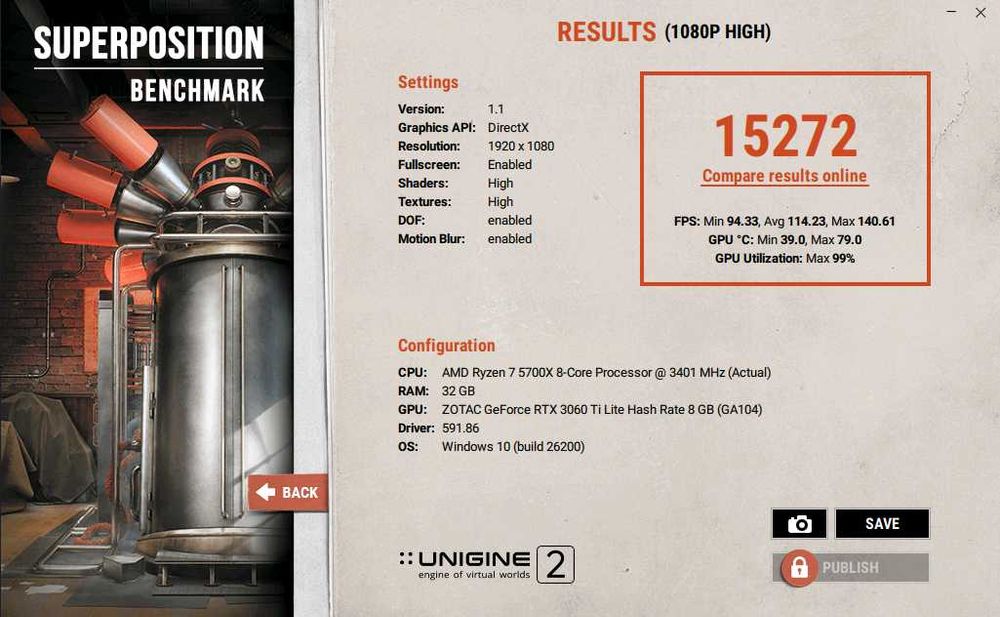 Гейминг PC Ryzen 7 5700X / RTX 3060 Ti / 32GB RAM / 1.5TB SSD / NVMe