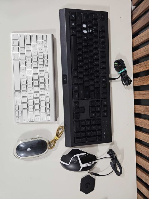 Tastatura si Mouse Razer Logitech Apple