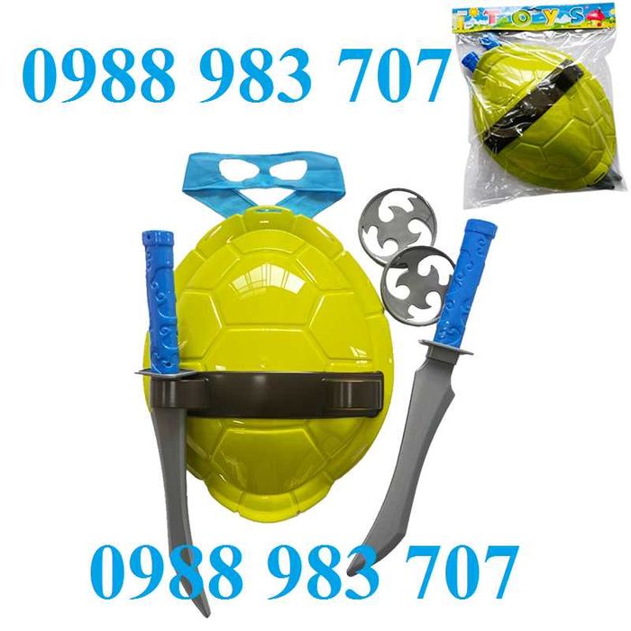 Коруба на Костенурките нинджа с оръжия - 3 модела