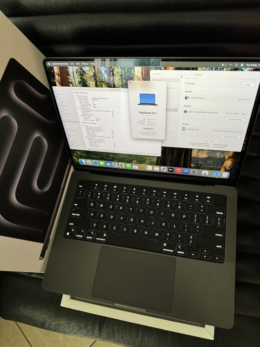  MacBook Pro 14 inch M3 Pro **24 GB**1000 GB**Factura