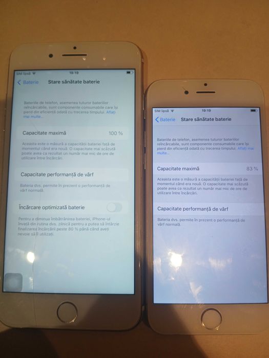 Vand 2 telefoane ifone6 si 7 plus