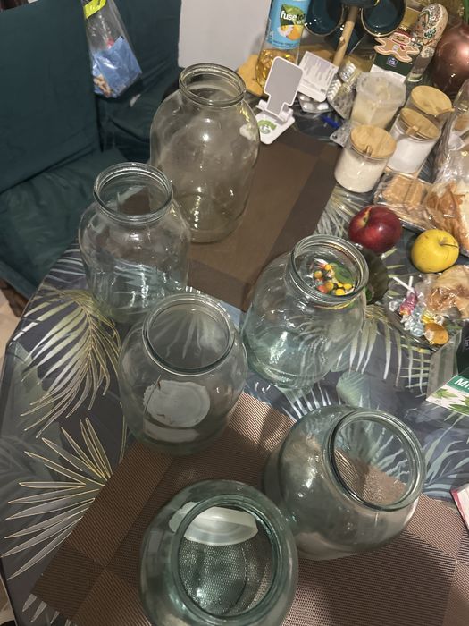 Банки стеклянные