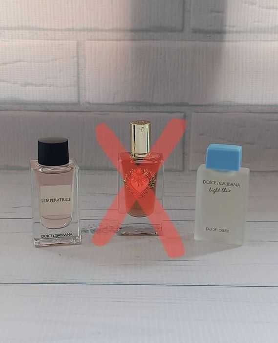 Миниатюры духов Dolce&Gabbana