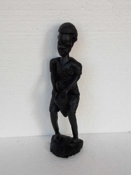 statueta abanos sculptura lemn arta tribala antichitati africa veche