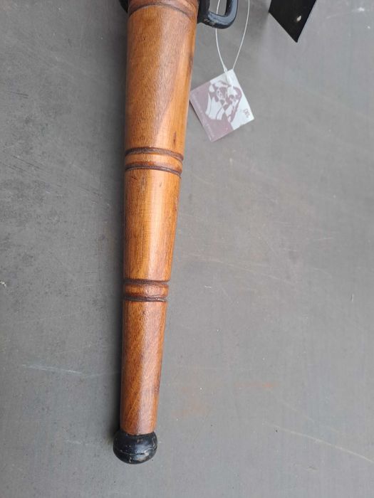 faclie medievala lemn metal 45 cm