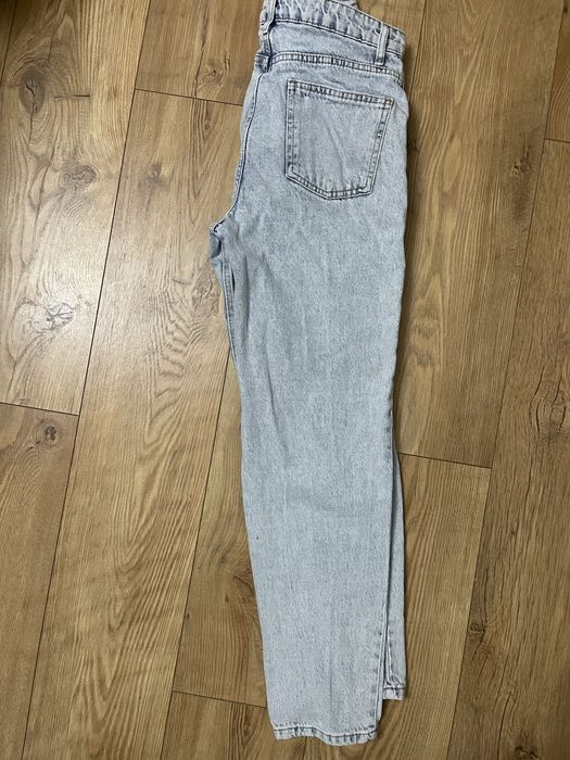 Blugi cu talie inalta mom fit 36/S