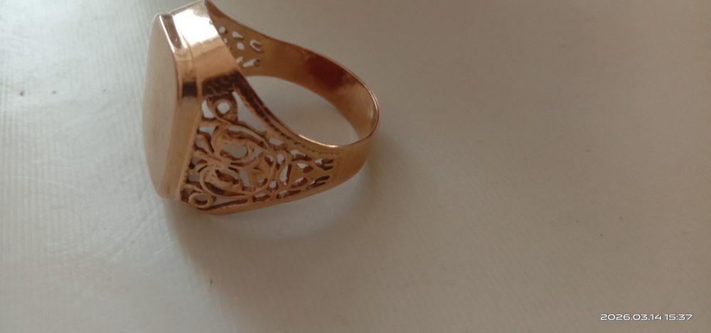 Перстень муж,.р.22,проба 585