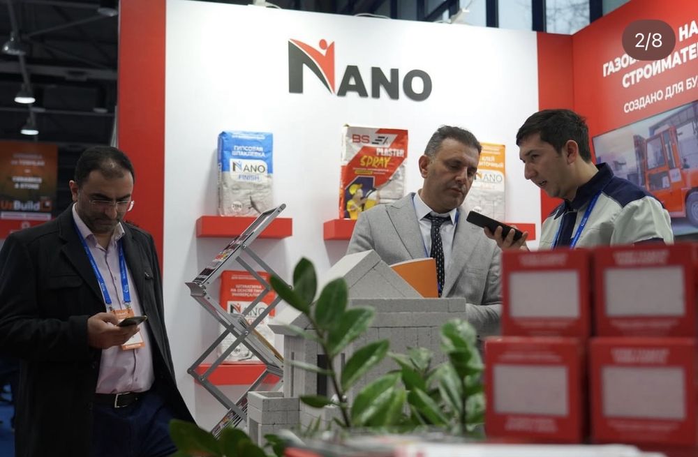 Nano Shpaklofka, Rodgips, Kafelniy Kley, Nalivnoy pol, Sprey, kley gaz