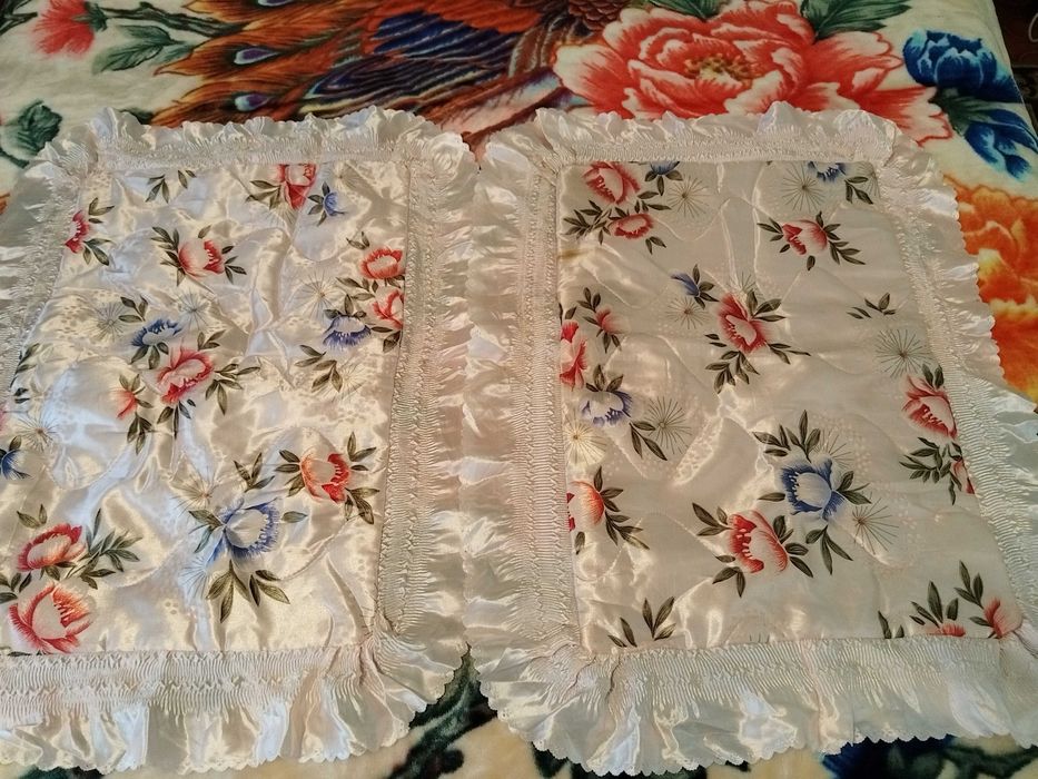 Двулицево шалте с дебело поларено одеяло 230/250 см с 2 калъфки