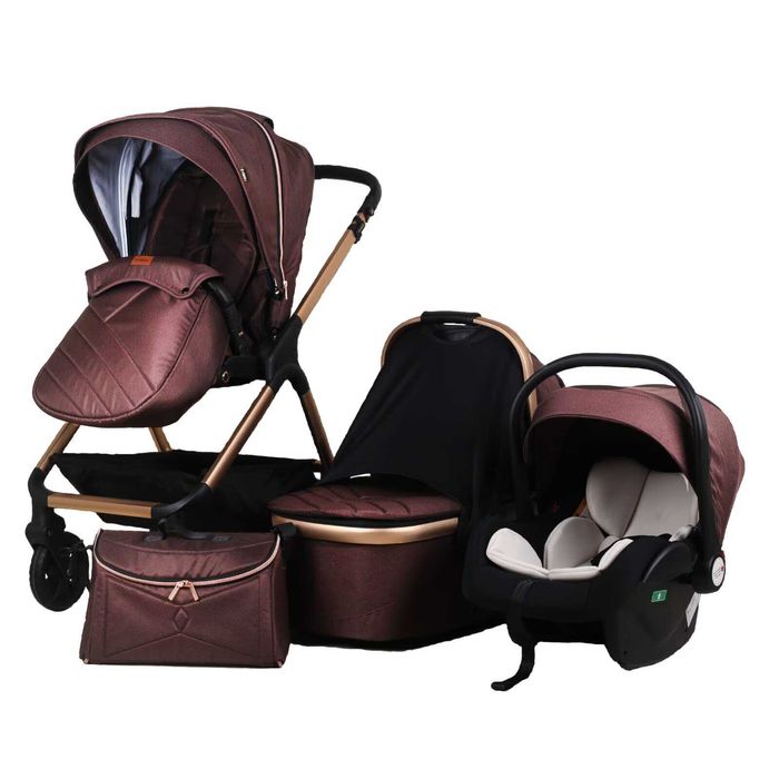 Carucior pentru Copii 3 in 1 All in One Visoli