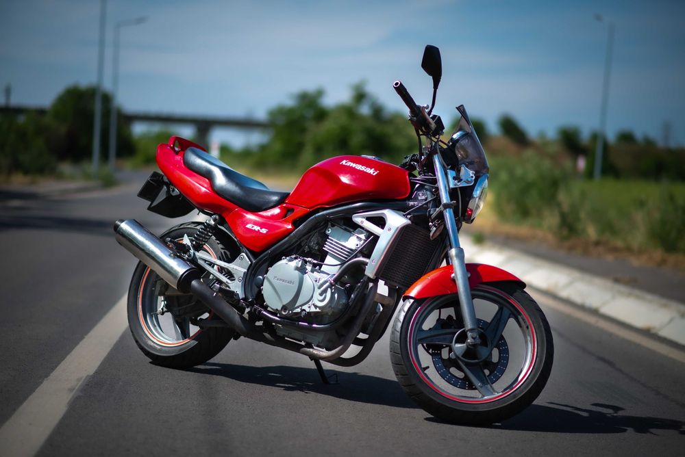 Kawasaki ER 5, 500 cmc, 37 kw, 1998  vand / schimb
