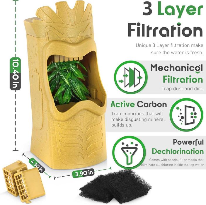 NEPTONION Устройство за вода за влечуги с филтър