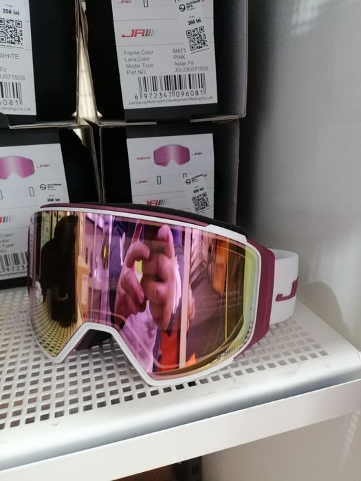 Ochelari ski/snoboard JR Just Racing cu 2 lentile magnetice S0 si S2