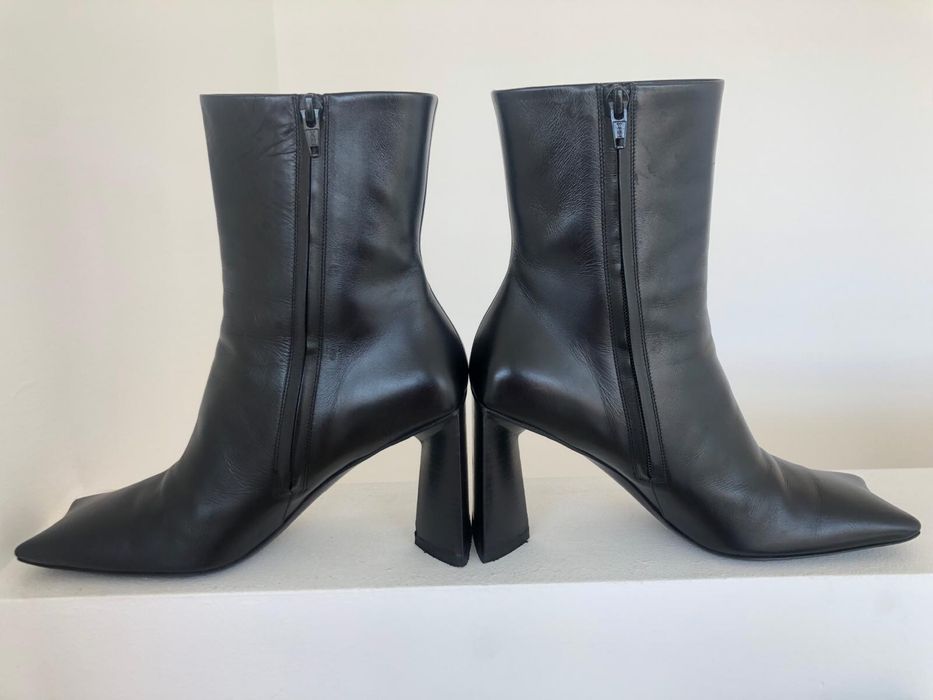 Естествена кожа оригинални Balenciaga женски боти