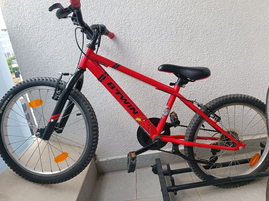 Детски велосипед (20") B'Twin (Decathlon) Racingboy 320 за ръст 120-135 см - Отлично състояние