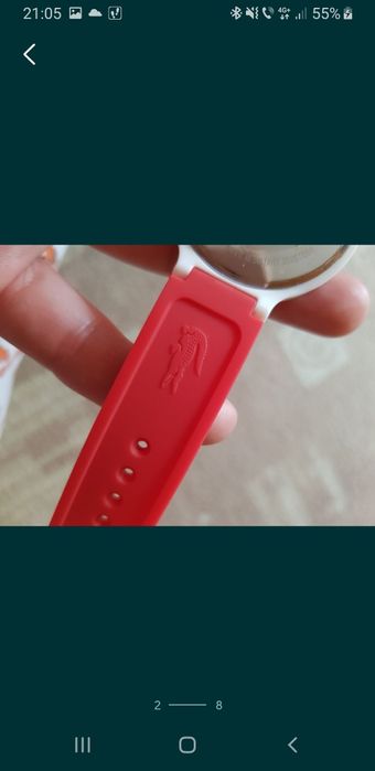 Ceas Lacoste Original silicon