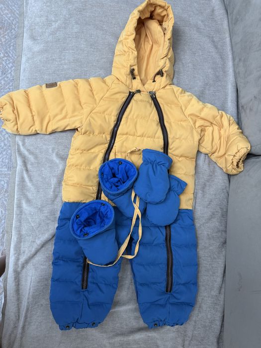 Детский комбенизон кокон на пуху