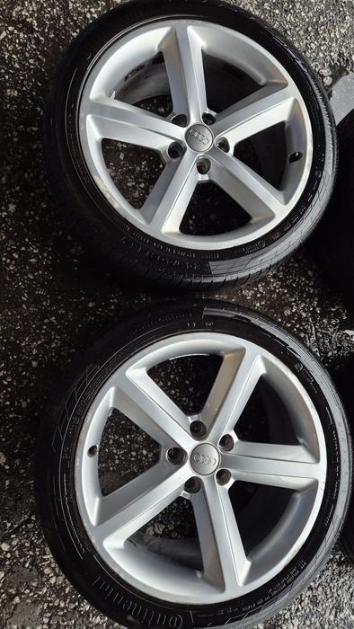 Джанти с гуми за Ауди 5х112 18
