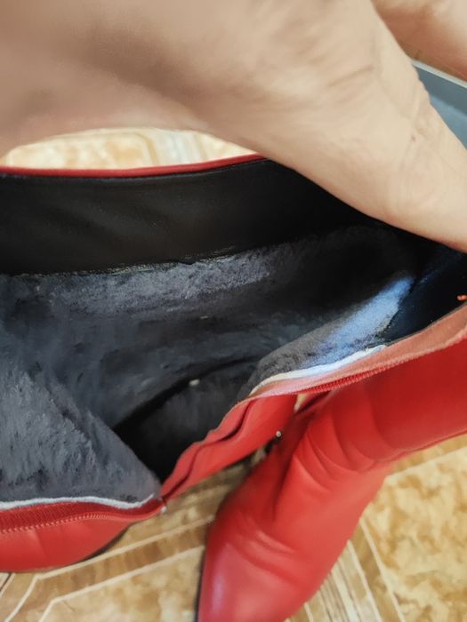 Зимние полусапожки