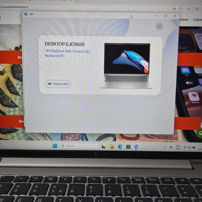 Laptop HP EliteBook 640 G11 Ultra 5 135U 14 inch 512gb/16gb Zeus 34068