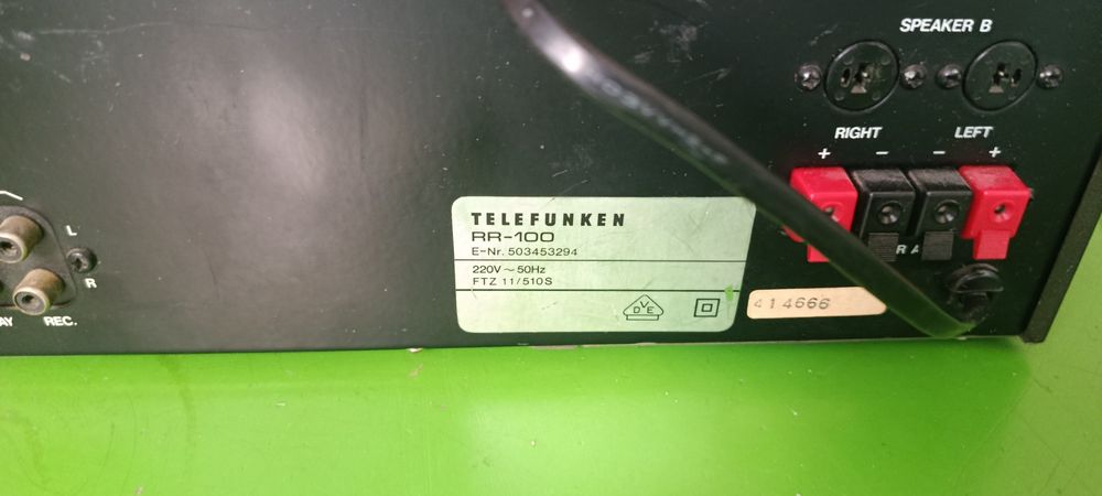 Ресийвър Telefunken  rr 100