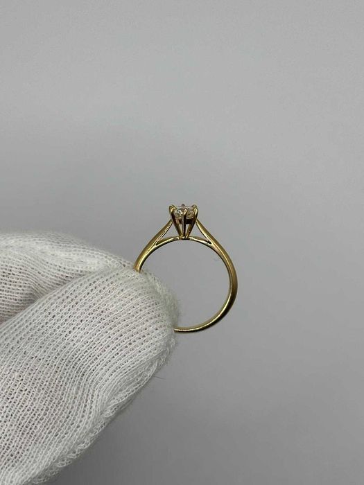 INEL AUR 18K + 1 Diamant = 0.50CT - VVS1 - G - Vintage + Certificat!