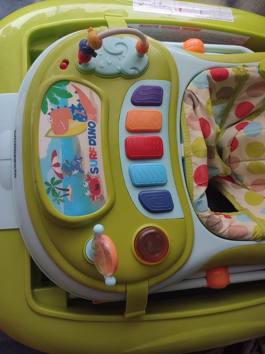 Проходилка+ люлка+ бънджи 3в1