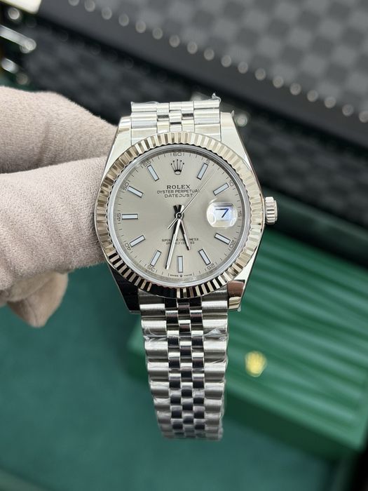 Rolex Date-Just 41mm Grey Dial