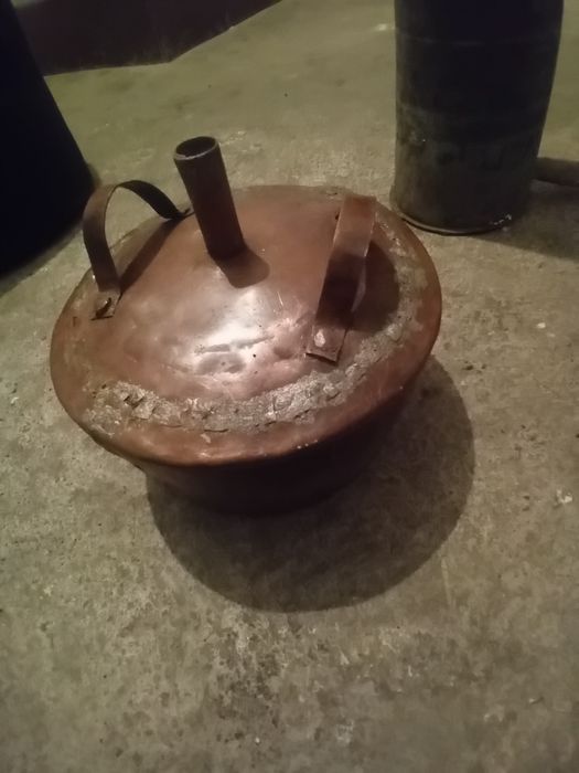 Cazan de Țuică Profesional din Cupru Masiv – 187 Litri
