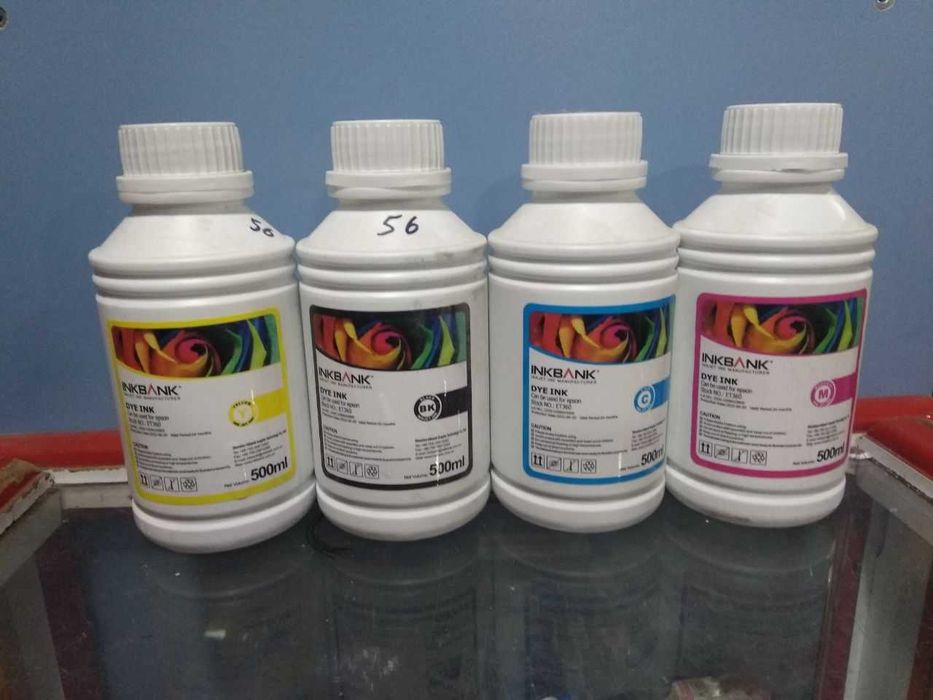Чернила Краска для Epson INKBANK цветной+чёрный 100мл-500мл