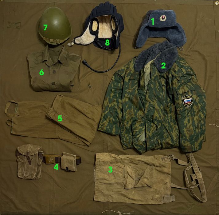 Продам совесткие военные вещи