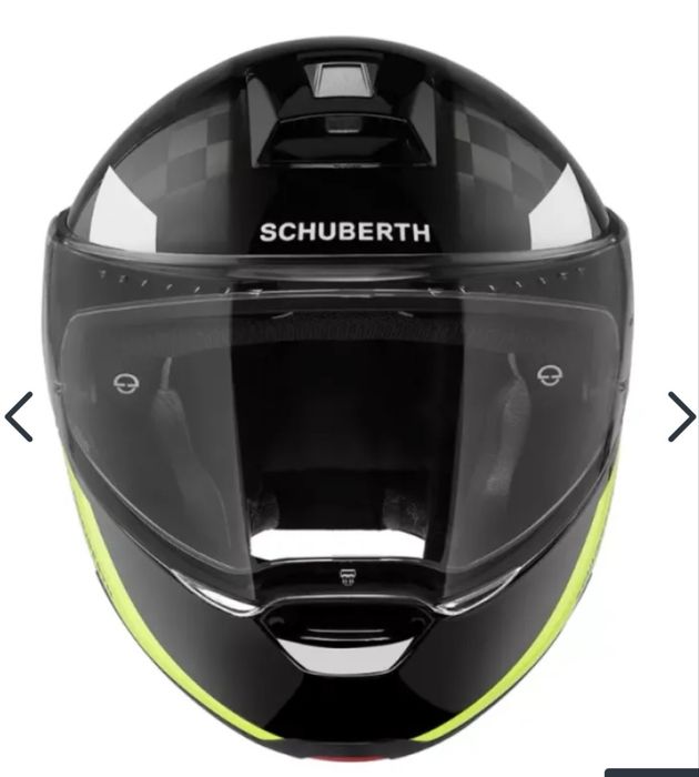 Casca moto SCHUBERTH C4 PRO CARBON black/neon yellow, L